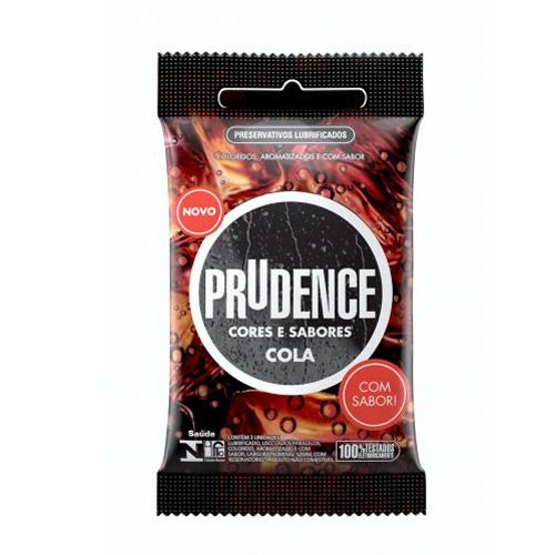 Preservativo Prudence Cores e Sabores