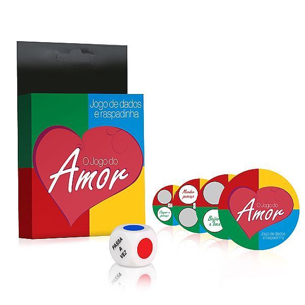 Kit Jogo do Amor Diversao Ao Cubo